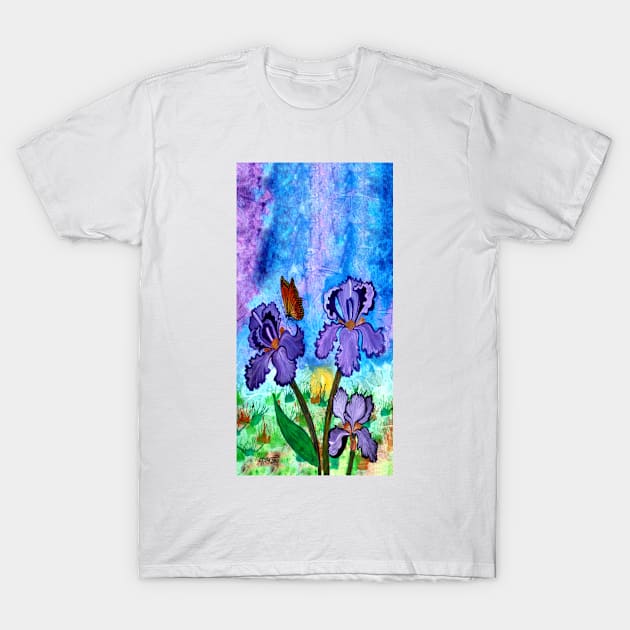 Iris at Sunrise T-Shirt by ArtByMark1